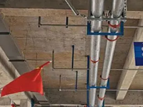 咸安管廊支架的安装方法